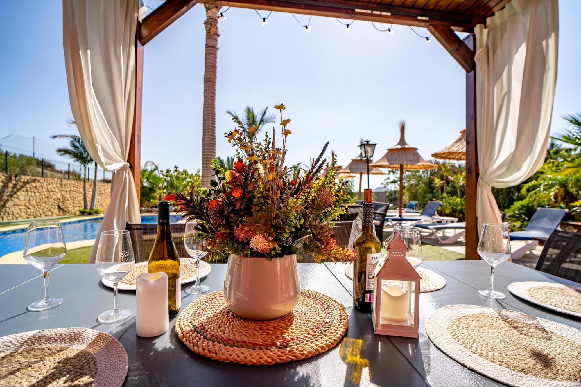 Villa Adelina En Turre, Almeria, Villa De Lujo Con Piscina Privada Cerca De Las Playas De Mojacar Exterior photo