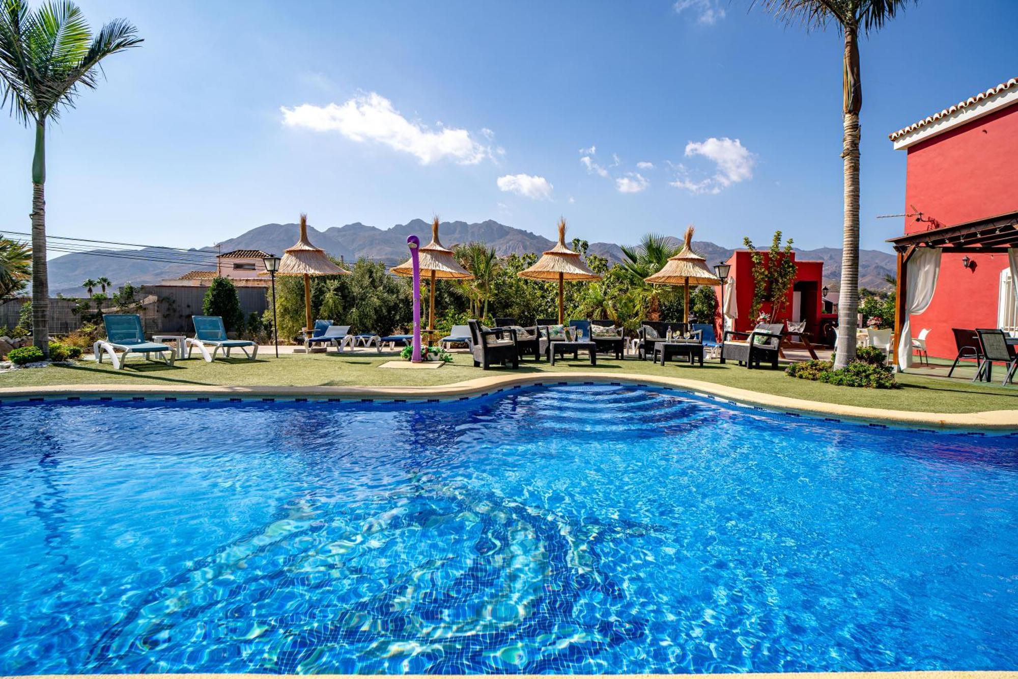 Villa Adelina En Turre, Almeria, Villa De Lujo Con Piscina Privada Cerca De Las Playas De Mojacar Exterior photo